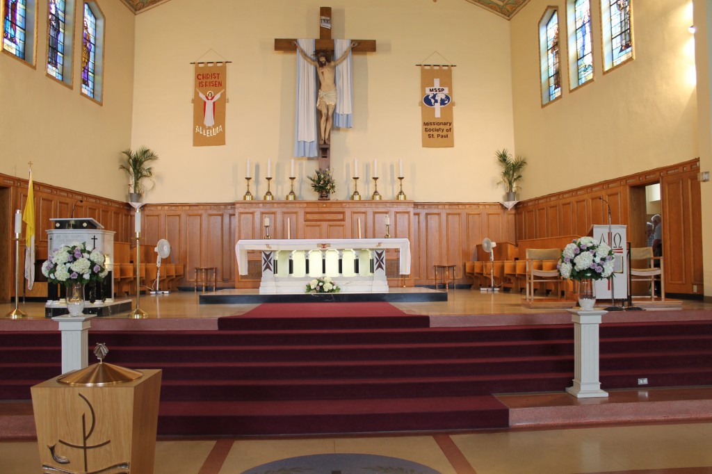 Inside St Paul the Apostle Church