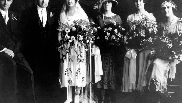 Wedding photo from 1925