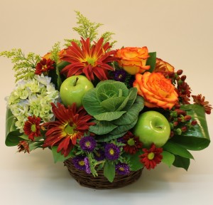 Natures Harvest Thanksgiving Centrepiece