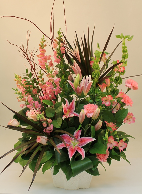 Flower Arrangements created by Martin's, the Flower People for Funeral ...
